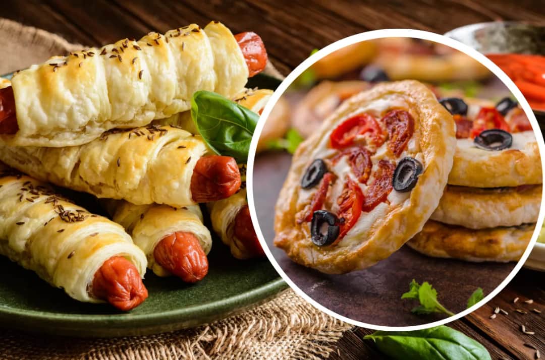 Proste przepisy na pyszne przekąski z ciasta francuskiego, które zachwycą